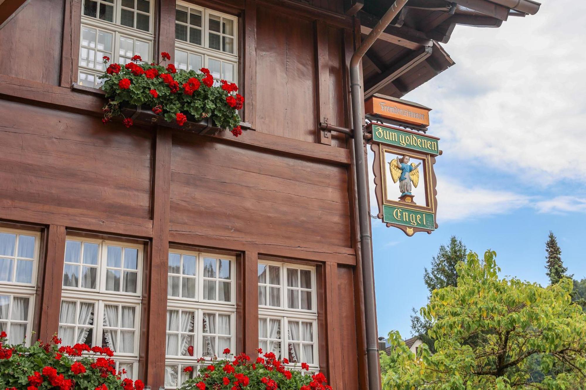 גלוטרטל Hotel-Gasthaus Goldener Engel מראה חיצוני תמונה